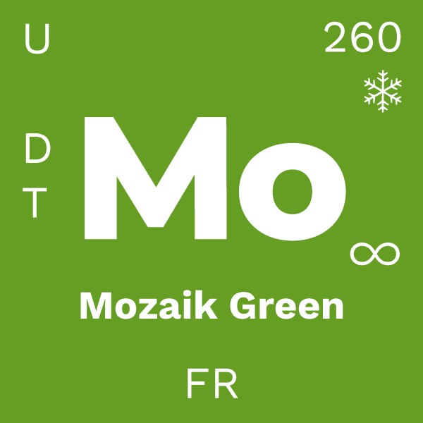 be.tex® Mozaik Green